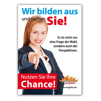 Ausbildungsplakat