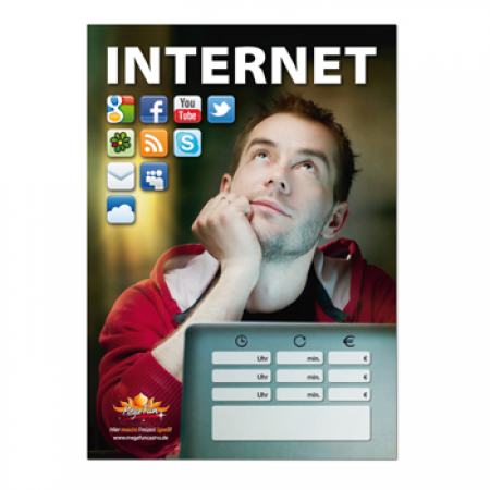 "Internet" Infoplakat