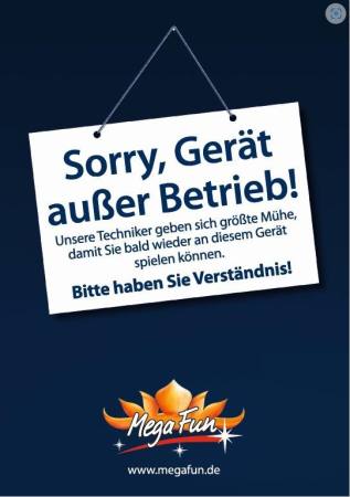 Schild "Gerät ausser Betrieb" - DIN A5